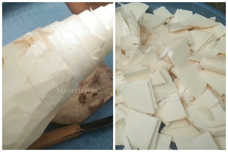 Tanpa diberi garam, pria ini punya cara merebus rebung agar tak bau pesing pakai 2 bahan&nbsp;dapur