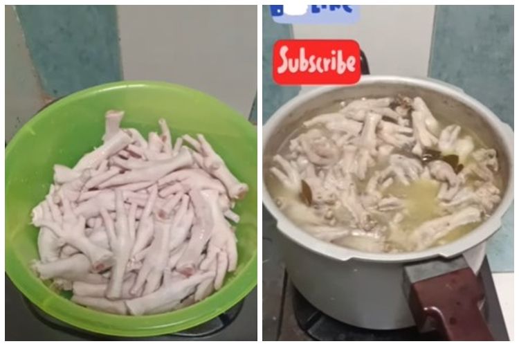 Lebih hemat gas, trik rebus ceker agar lembut & bebas amis dalam 12 menit ini cuma pakai 1 bahan&nbsp;dapur