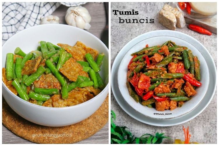 13 Resep tumis buncis tempe sederhana ala rumahan, nikmat, sehat, dan bikin&nbsp;nagih