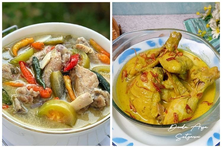 13 Resep olahan ayam kuah santan, gurih, praktis, dan bikin&nbsp;nagih