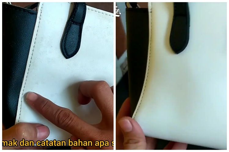 Bukan dioles minyak kayu putih, ini cara hilangkan noda jamur di tas kulit cuma pakai 1 bahan dapur