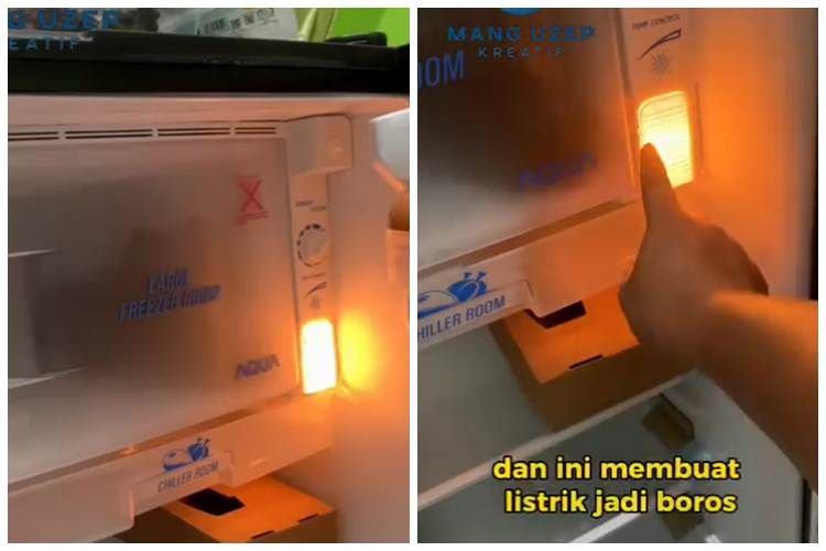 Trik menghemat daya listrik kulkas pakai 1 alat, bikin pengeluaran rumah tangga irit maksimal