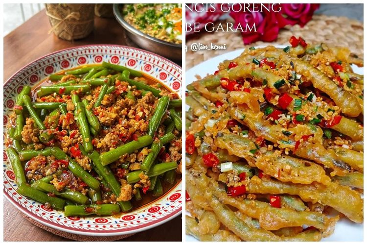 11 Masakan sayur rumahan dari buncis, lezat, sederhana, dan mudah&nbsp;dibuat