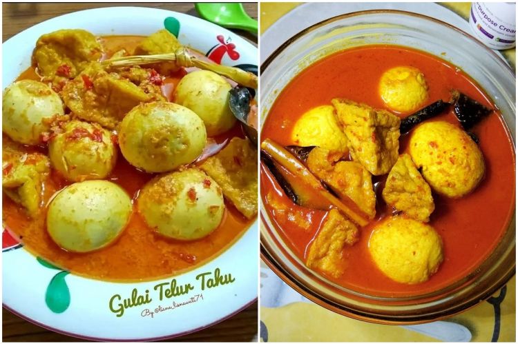 11 Masakan enak rumahan gulai telur tahu, lezat, menggugah selera, dan bikin nambah&nbsp;nasi