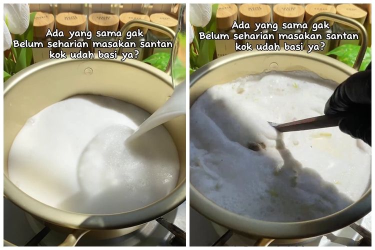 Cukup tambah 1 bahan dapur, begini cara supaya masakan bersantan tahan seharian di suhu&nbsp;ruang